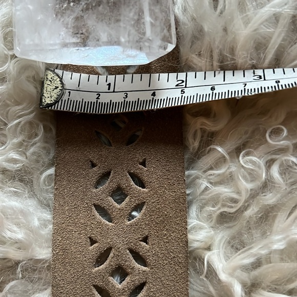 Suede Hippie Belt with Grommets - Picture 5 of 5